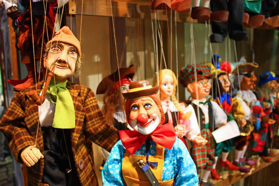 Bild Marionetten aus Prag