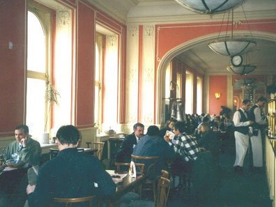 Bild vom Cafe Louvre innen