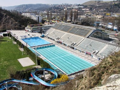 Schwimmbad Podoli Prag