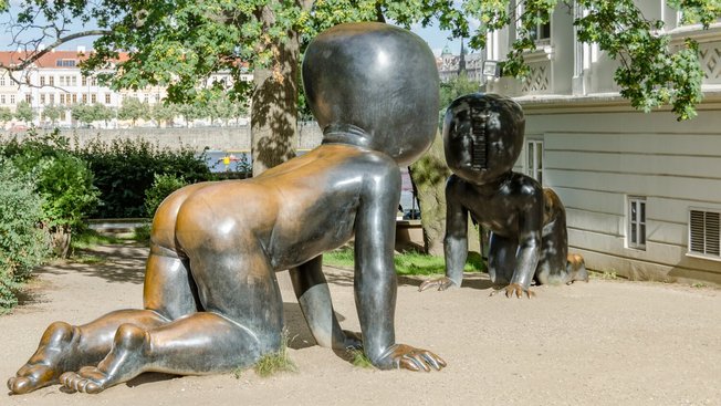 Krabbelnde Babies Kampa-Insel