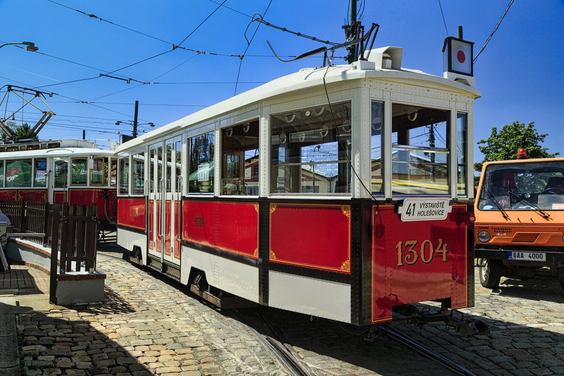 Strassenbahnlinie 41 in Prag
