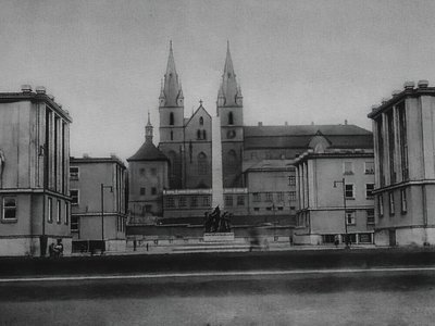 Historische Aufnahme vom Emmaus-Kloster