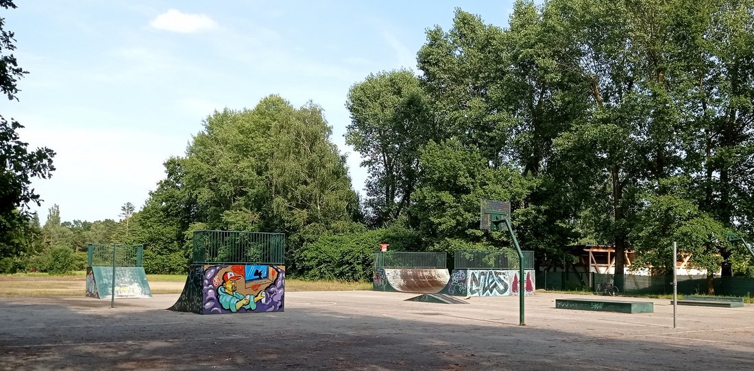 Bild Skate-Analge im Stromovka Park