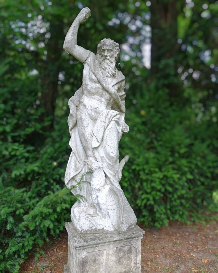 Schloss Konopiště - Steinfigur