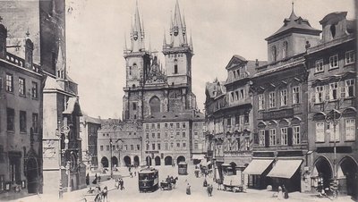 Altstädter Ring in einer historischen Aufnahme