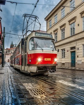 Strassenbahn 22 in Prag