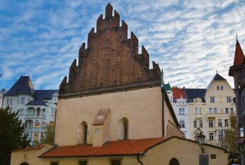 Bild von der Altneu-Synagoge in Prag
