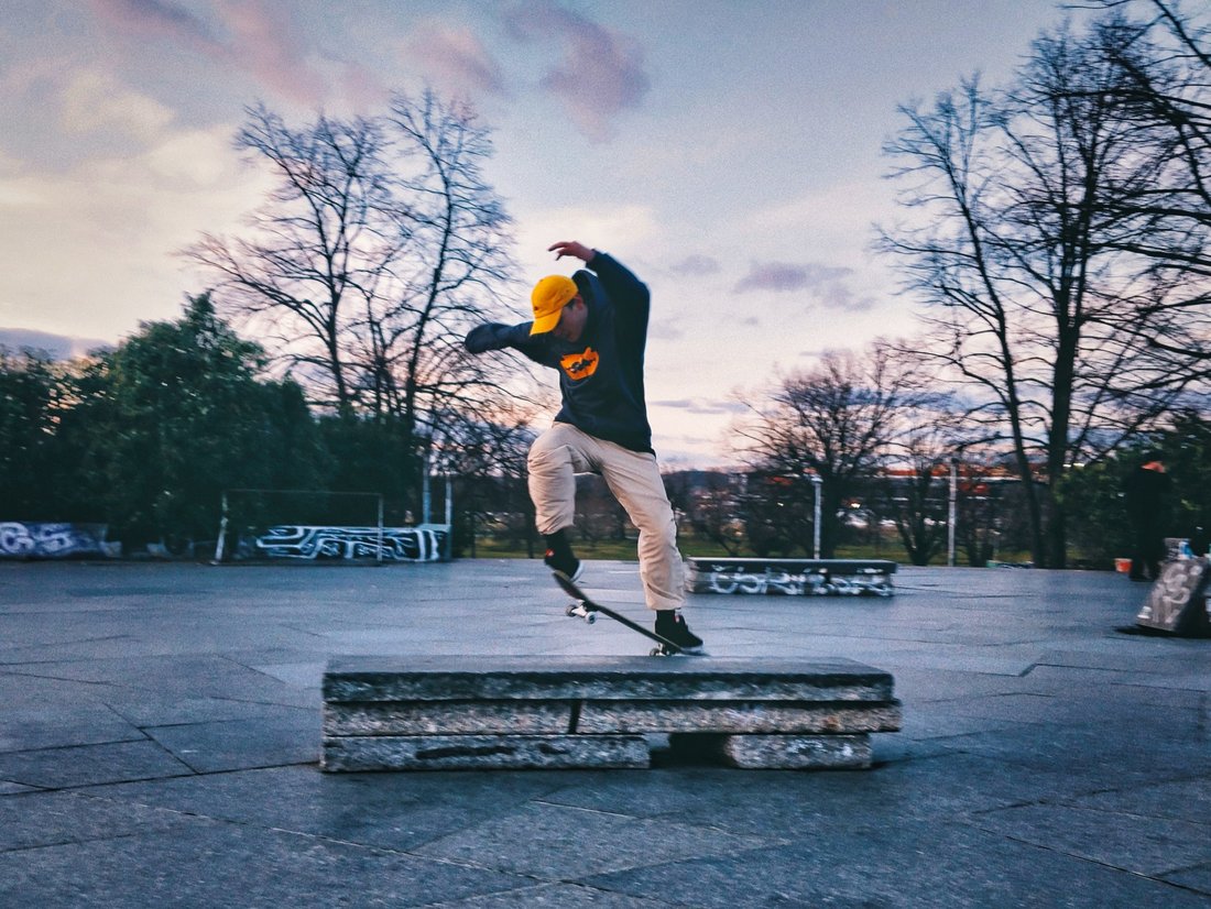 Bild Skater in Prag