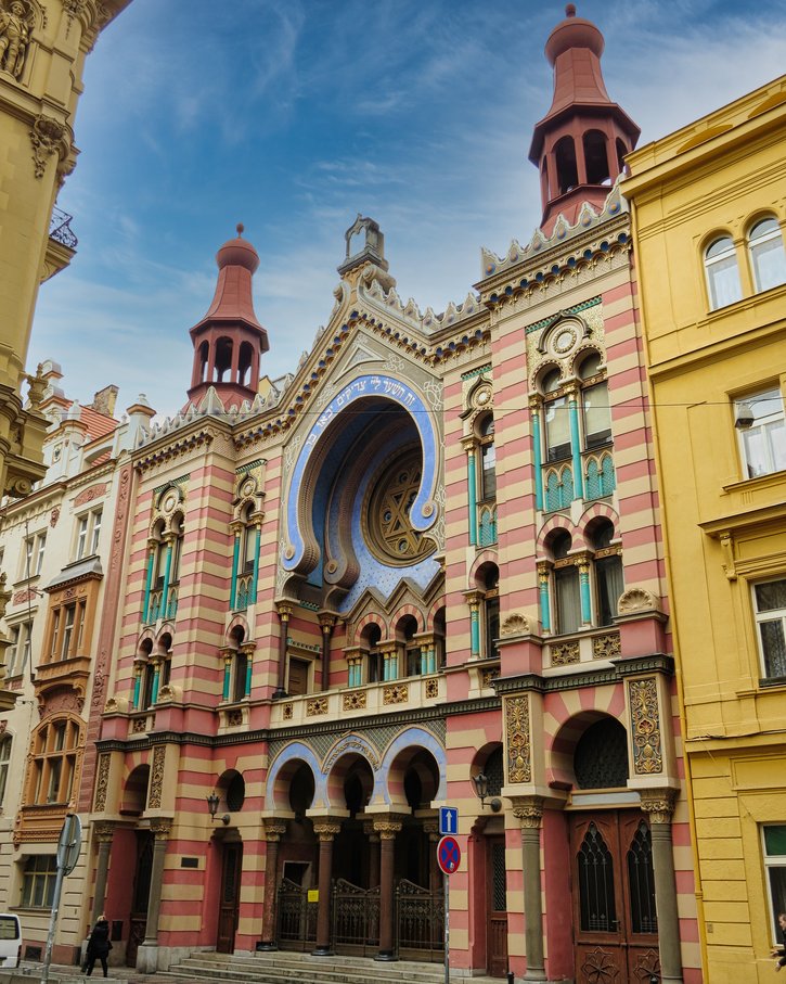 Jerusalemsynagoge Prag Bild Jerusalemsynagoge Prag