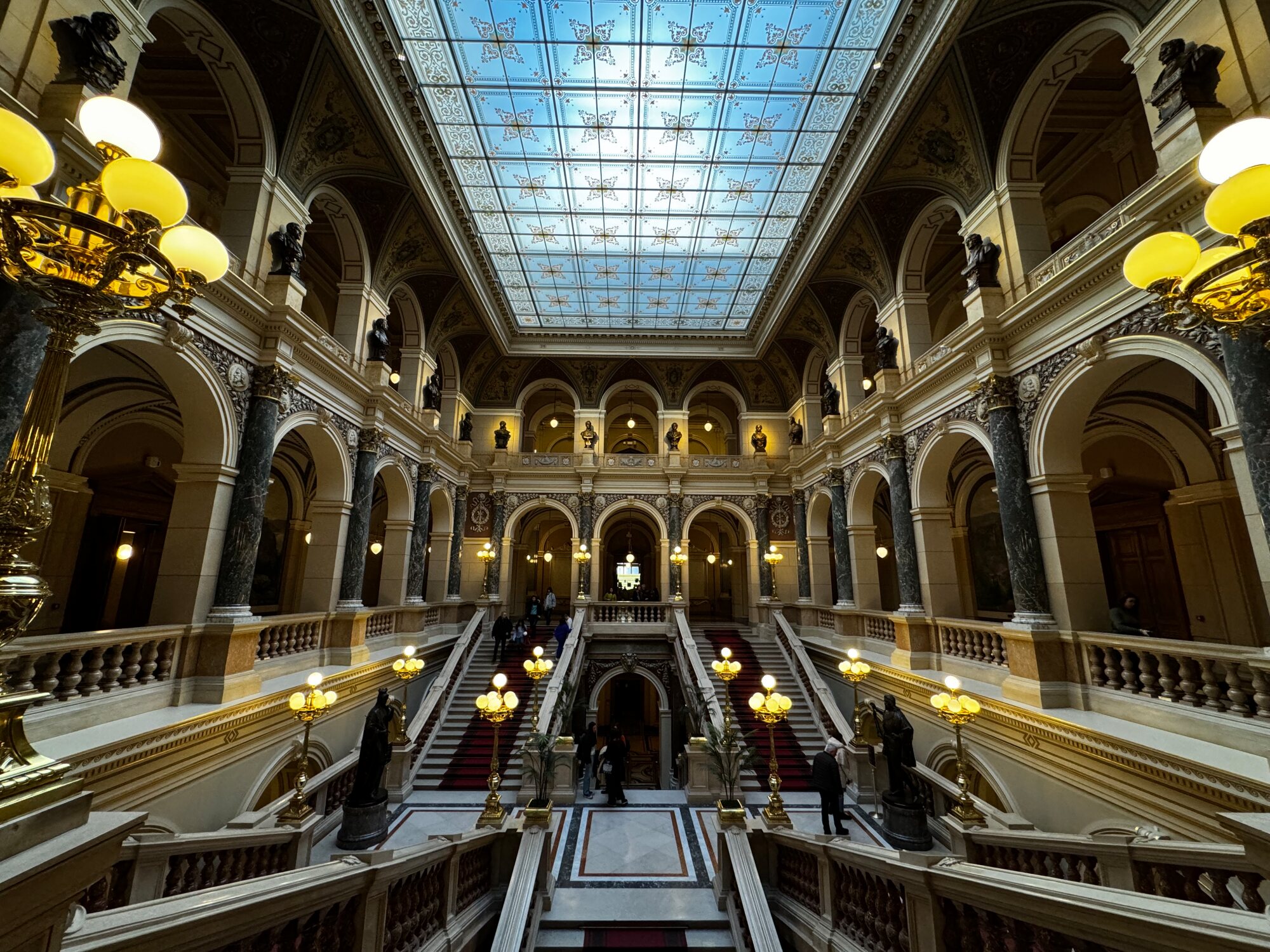 Innenraum Nationalmuseum Prag
