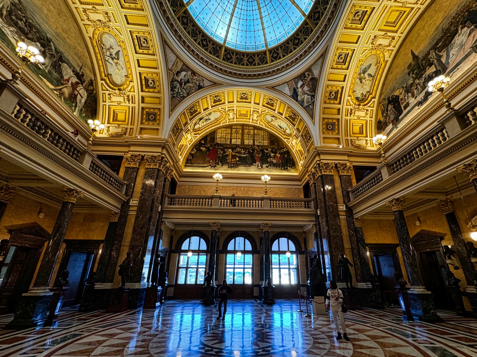Innenraum Nationalmuseum Prag