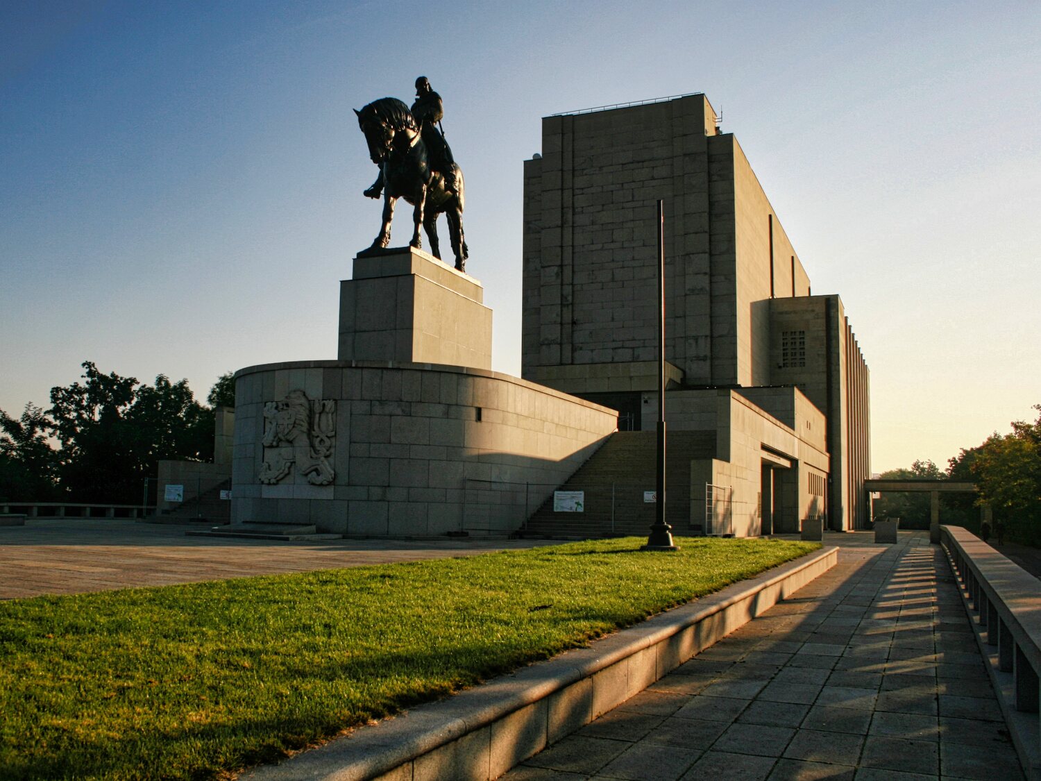 Reiterdenkmal in Vítkov Prag