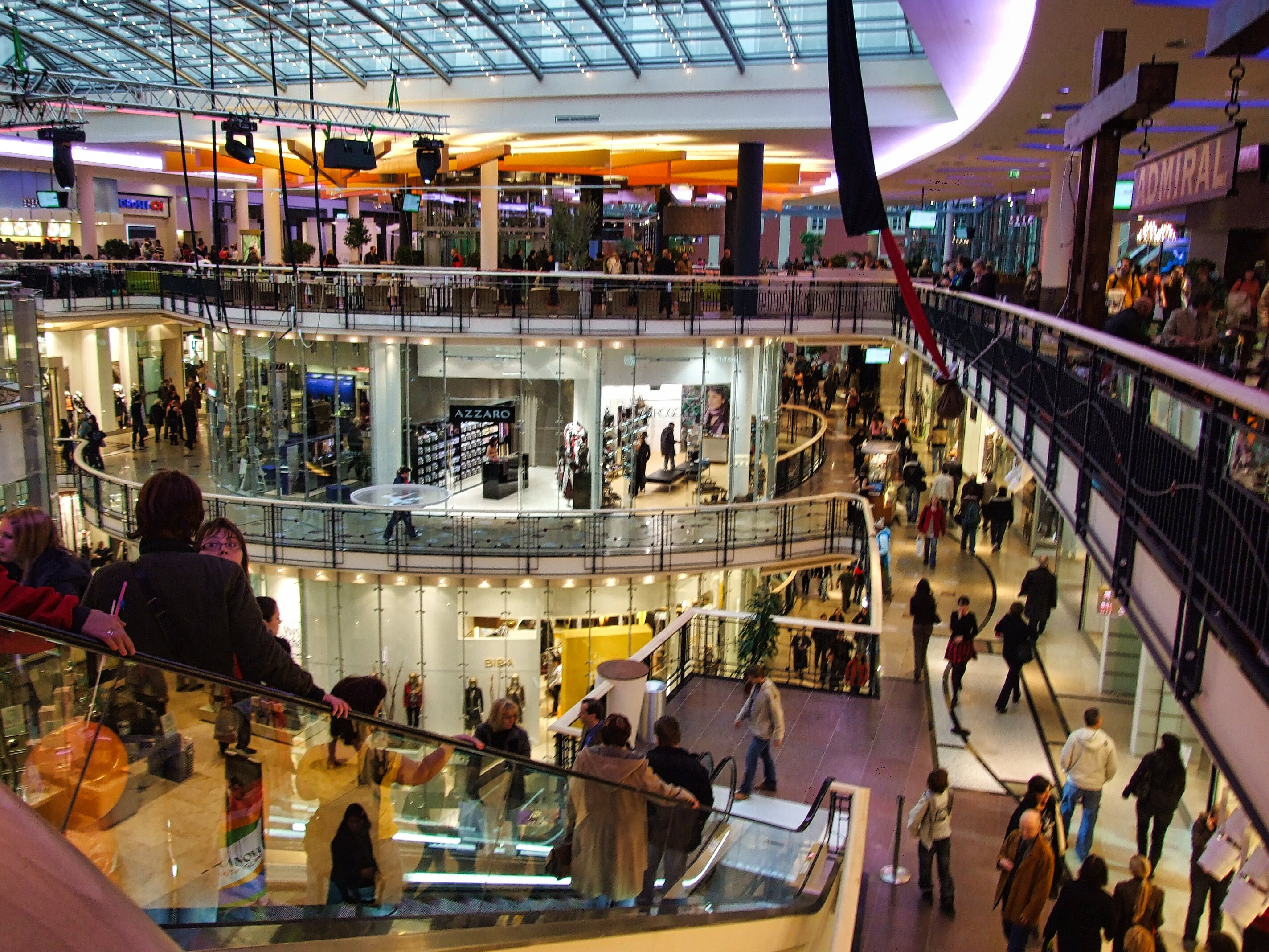 Shopping-Mall Palladium in Prag